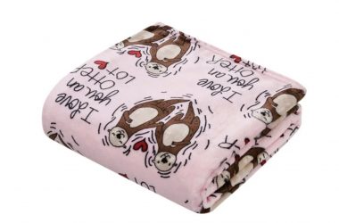 Cute! I Love You an Otter Lot Throw Blanket Just $9.97!